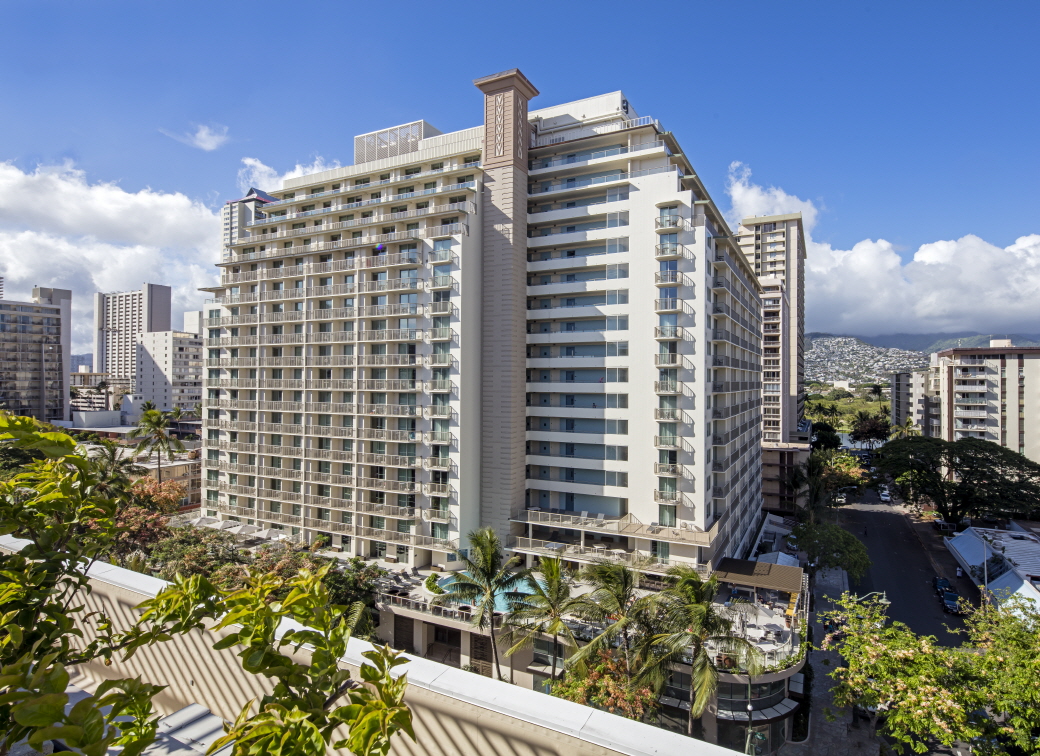 3위 힐튼 가든 인 와이키키 비치 Hilton Garden Inn Waikiki Beach