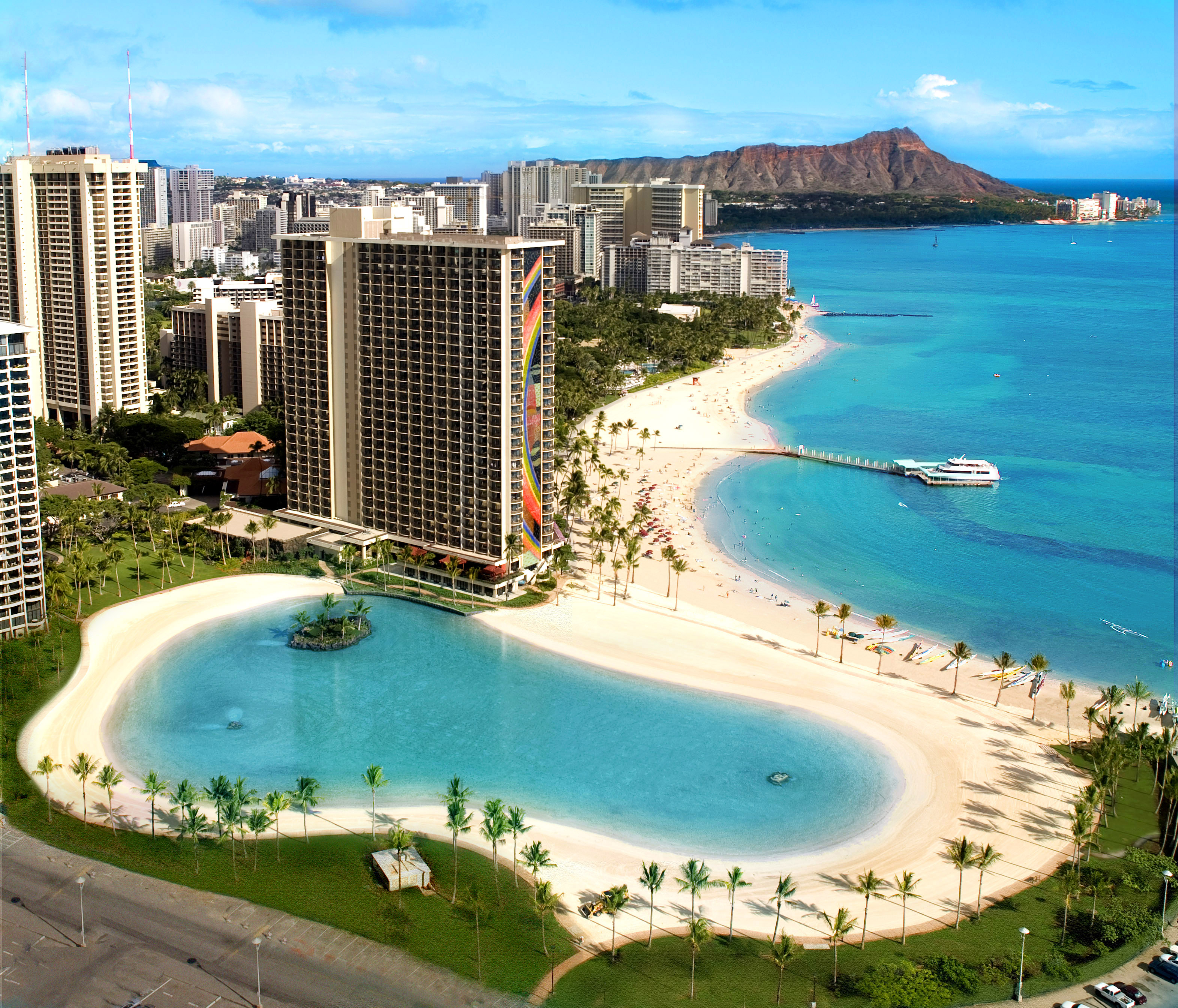 2위 힐튼 하와이언 빌리지 Hilton Hawaiian Village